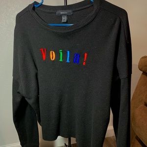 Forever 21+ Cropped Long-Sleeve Tee